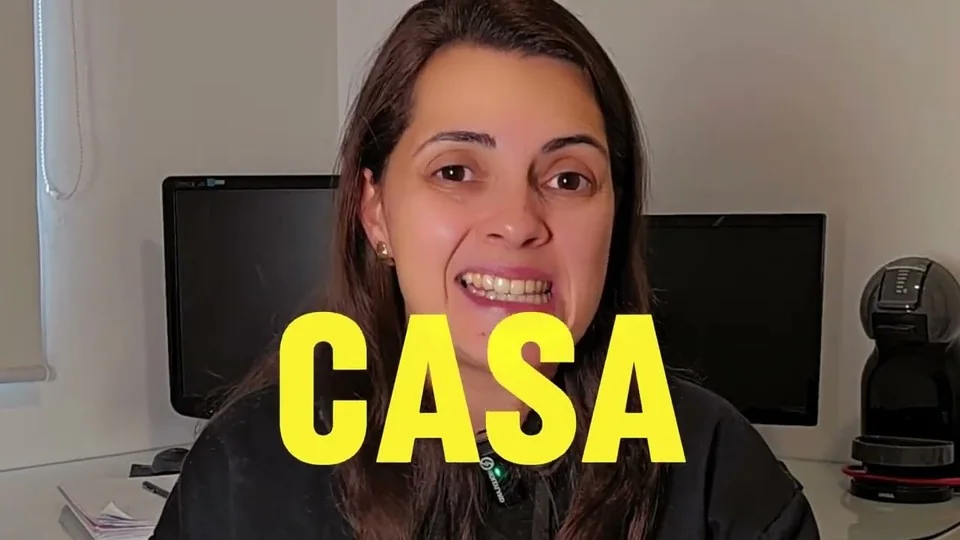 A Profe Carolina numa aula do Espanhol Sencillo