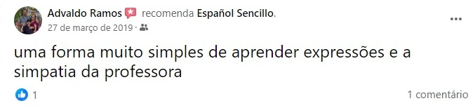 Advaldo Ramos, no Facebook: forma simples de aprender expressões